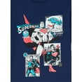 thumbnail image 2 of Superman Boys Graphic Short Sleeve and Long Sleeve T-Shirts, 2-Pack, Sizes XS-2XL, 2 of 3