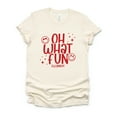 thumbnail image 6 of S.W.Smiley Oh What Fun Sparkle - Womens Short Sleeve Tee, 6 of 11