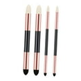 thumbnail image 4 of Elodie 4 Pieces Artist Blending Sponge Pens Tools for Highlighting Smear Correcting Rose Gold, 4 of 8