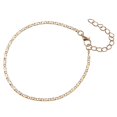 thumbnail image 2 of Worgeous Thin Chain Ankle Charm Adjustable Anklet Bracelets for Women Leg Foot Jewelry 1 Set, 2 of 4