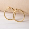 thumbnail image 7 of Lancharmed Gold Plated Earrings for Womens,Round Earring Sister Birthday Gifts, 7 of 7