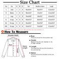 thumbnail image 3 of fatyb Womens Short Sleeve Tops with Hood Drawstring Button V Neck Hoodie Shirts Casual Plain Blouses, 3 of 7