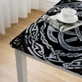 thumbnail image 5 of WYYP Celtic Symbol Letters Tattoo Square Table Cover 100% Polyester Fiber 36*36, 5 of 8