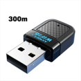 thumbnail image 2 of Tarjeta de Red Inalámbrica WiFi6 para Ordenador de Escritorio, Sin Controlador, Receptor Inalámbrico Bluetooth de Doble Banda USB, WiFi 300 M, 2 of 5