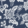 thumbnail image 5 of Arden Selections 38" x 21" Blue Floral Rectangle Chair Outdoor Seating Cushion, 5 of 13