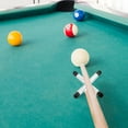 thumbnail image 2 of Shisuyan Billiards Cue Stick Bridge Portable Cross Design Metal 1Pack 3.3X3.3X1.2In, 2 of 8