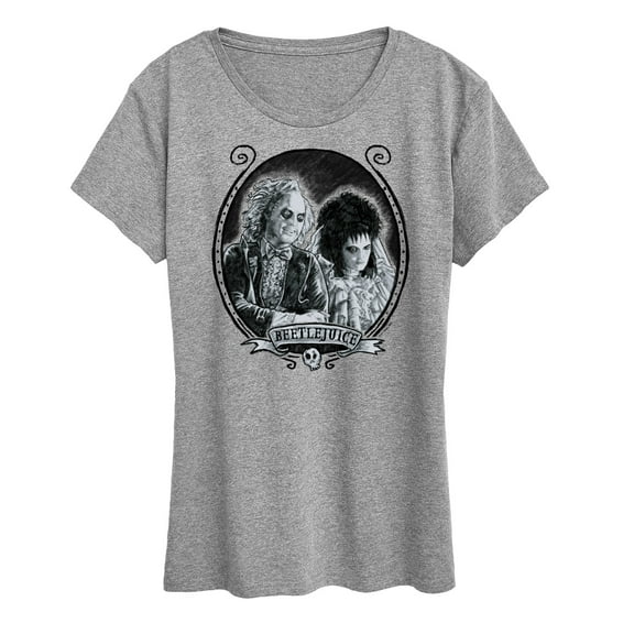 Beetlejuice - Graphite Beetlejuice - Women's Short Sleeve Graphic T-Shirt