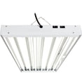 thumbnail image 3 of Hydrofarm FLT46 Agrobrite 6-Tube Hydroponic 4Ft Grow Light Fixture 324W (4 Pack), 3 of 6