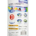 thumbnail image 3 of Intex 29000E 8" x 4.25" Type A Easy Set Above Ground Pool Replacement Filter Cartridge for Intex or Similar Brand Pool Pumps, 4 Pack, 3 of 6