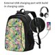 thumbnail image 2 of Balery Watercolor Blooming Cactus Mochila con carga USB para hombre y mujer - Mochila impermeable y antirrobo para portátil con puerto USB para viajes, trabajo, estudios y universidad, 2 of 7
