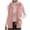 1#Pink, variant on qolati Winter Vest Coats for Women Fashion Sleeveless Sherpa Coat Outwear Casual Stand Collar Zipper Solid Color Plush Vest Jacket with Pockets