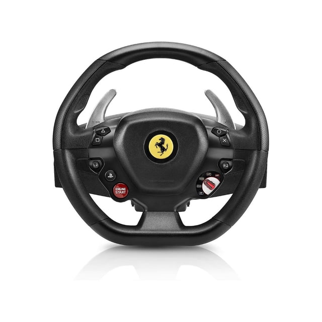 Thrustmaster T80 Rw Ferrari 488 Gtb Volante de Carreras y Pedales Magnéticos
