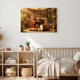 thumbnail image 3 of 1.5-Inch Thick Canvas Print Wall Art for Living Room, Bedroom, Office or Entryway – Decorative Wall Decor with African Drums And Artifacts Display -24Lx 16x 1.5 in, 3 of 9