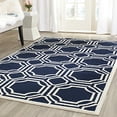 thumbnail image 2 of Safavieh Amherst Navy Indoor Outdoor Rug - Runner 2'6" x 4', 2 of 5