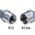 thumbnail image 4 of R134a #6 #8 #10 Straight Male Insert Barbed Fitting AC Hose, 4 of 5