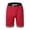 Red, variant on Sngxgn Mens Outdoor Casual Elastic Waist Lightweight Fishing Hiking Shorts(Red,XXXL)