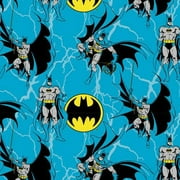 DC Comics Cotton Batman Rope Fabric, per Yard