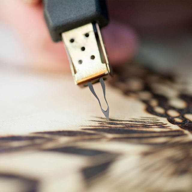SKISUNO 2Ud Accesorios Para Pirograbado Con Puntas De Níquel Cromo Para En Madera