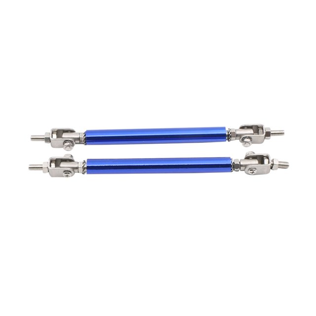 Parachoques Varilla Telescópica 2 Unids Universal Delantero Trasero Varilla De Labio Acero Inoxidable Aleación De Aluminio Divisor Protector De Parachoques Soporte Para Automóvil Camión,Lg07-100 Vogacara VI009207-02