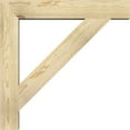 thumbnail image 3 of Ekena Millwork 4"W x 28"D x 28"H Traditional Block Rough Sawn Bracket, Douglas Fir, 3 of 25