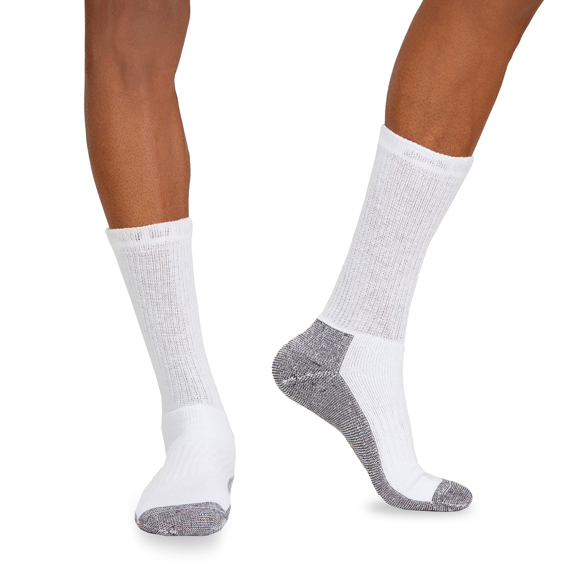 Fruit of the Loom Work Gear Men's Socks, Sizes 6-12, 6-Pack