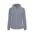 thumbnail image 5 of Breezora Womens Lightweight Oversized Hooded Spring Jacket Thin Layer Outerwear Plus Size XL Size Grey, 5 of 5