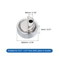 thumbnail image 2 of 4Pcs Zinc Alloy Mirror Floating Glass Clips, Mirror Wall Mounted Holder, Mirror Glass Hanging Bracket, 2 of 5