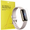 thumbnail image 1 of GHSDFBB Compatible for Fitbit Luxe Screen Protector, [6 Pack] Full Coverage TPU Clear Film Compatible for Fitbit Luxe Fitness Wristband (TPU-6 Pack), 1 of 7