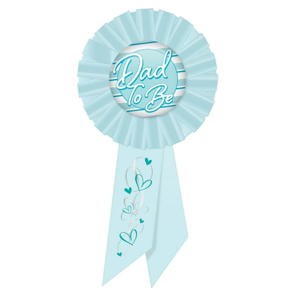 Dad To Be Rosette, 3.25" x 6.5", (2/Pkg)