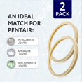 thumbnail image 2 of 2pcs 8-3/8inch Pool Light Lens Gasket for 79101600Z 79104800-for IntelliBrite,AmerLite and Amerlite Lights, 2 of 5