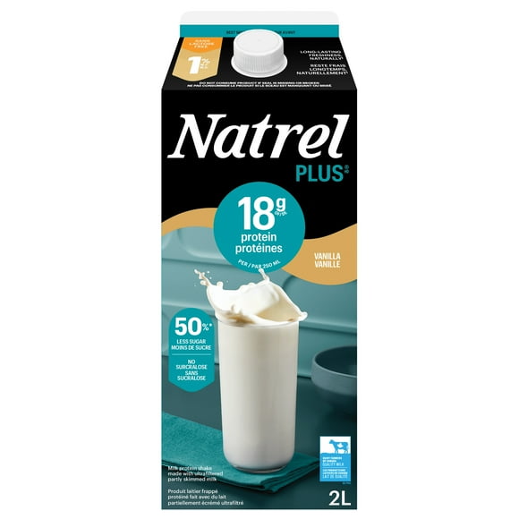 Natrel Plus Vanilla Milk, 2 L