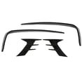 thumbnail image 3 of Front Bumper Fog Light Trim, Fog Lamp Eyebrow Frame Protective Glossy Black  For Cars, 3 of 8