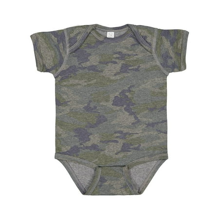 

Infant Fine Jersey Bodysuit Vintage Camo NB