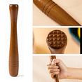 thumbnail image 3 of The Art of Craft Wood Cocktail Muddler， Hardwood Mojito Drink Muddler Home Bar Tool, 3 of 5