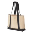 thumbnail image 2 of Liberty Bags Natural/ Black 2241 One Size, 2 of 3