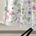 thumbnail image 5 of GZHJMY Colorful Flowers 60 Inch Round Tablecloth with Zipper Umbrella Hole Washable Spillproof Table Cloth Decorative for Picnic,Camping,Indoor and Outdoor, 5 of 7