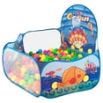 thumbnail image 3 of Kids Ball Pit Foldable Funny Creative Cartoon Ball Tent Play Tent with Hoop, 3 of 7