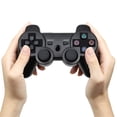 thumbnail image 3 of XYCCA Manette de Jeu Sans Fil pour PS3 avec Câble de Chargement USB - (Vert), 3 of 6