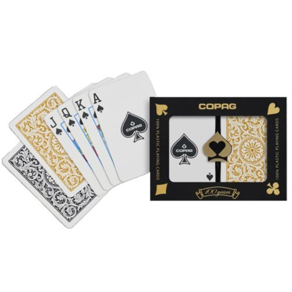 Copag Plastic Coated Casino Series 2 decks 