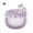 purple AI, variant on Women's Wireless Earphones, Crystal Bow Earrings and Open Bluetooth Noise Cancelling Earphones for Running, Suitable for Work, Fitness, Daily wear, and Gifts(With AI Translation)
