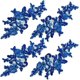 thumbnail image 1 of 4 parches de encaje bordados con lentejuelas, hojas, flores, apliques de encaje, costura, tela floral, manualidades, decoración, parches, 1 of 9