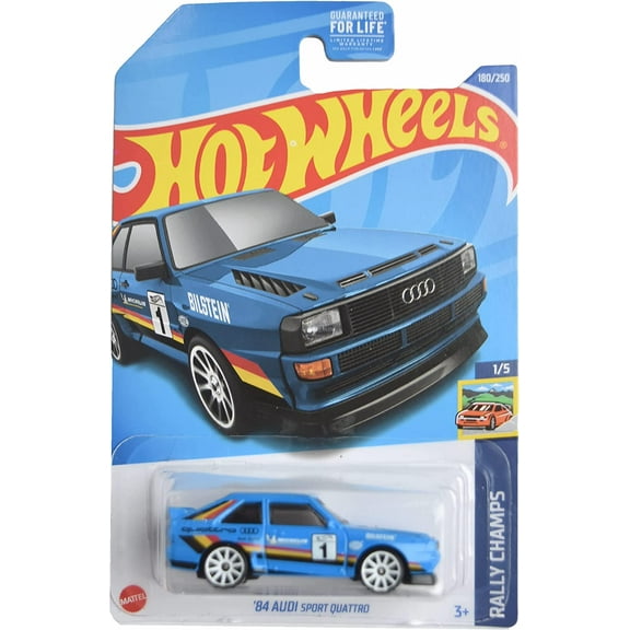 Hot Wheels '84 Audi Sport Quattro (Blue) 2022 Rally Champs