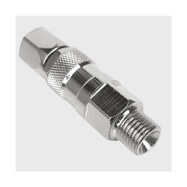 4 Inch Aluminum Female Swivel Mulch Hose Connector - Leaf