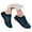 Dark Blue, variant on Slip on Mules Sneakers Sandals for Women Men Unisex Comfortable Breathable Mesh Backless Walking Shoes