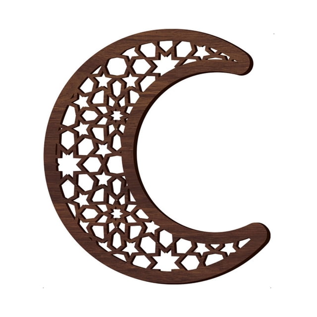 Pompotops Ramadan Decoration Lamp Ramadan Decoration LED Mubarak Ramadan Lamp, Ramadan Lantern Decoration Eid Mubarak Star Decoration Figure Tea Lamp Rack Ramadan Clearance