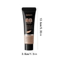 thumbnail image 3 of Weiqiqre Matte Oil Free Concealer Makeup Foundation Cream, Professional Make-up Base Facial Matte Full Coverage Liquid Tattoo Concealer Hide Foundation, Long-Lasting Waterproof-30ml on Sale, 3 of 3