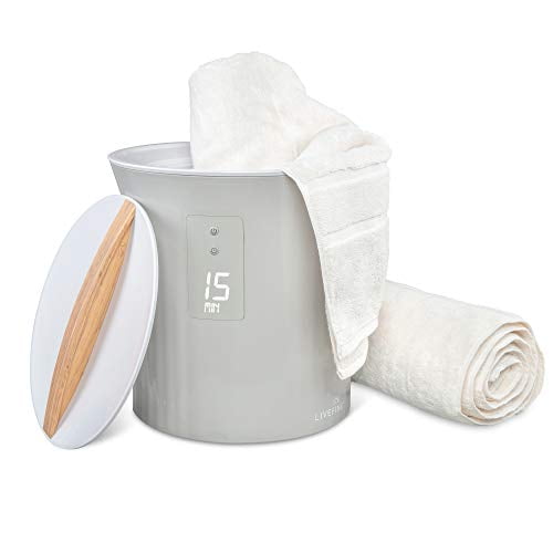 Live Fine Towel Warmer Bucket Style Luxury Heater with LED Display