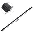thumbnail image 2 of Pine Wood Stair Handrail 7ft Modern Black Wall-Mounted Safety Rail for Stairs, Loft Indoor Outdoor Use, 2 of 5