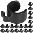 thumbnail image 1 of KAKOWELY 25Pcs Mic Cable Clips Microphone Stand Cable Clips Cellphone Stand Arm Clips Brackets Cable Clamps,1.38X"X1.3"X0.79", 1 of 5
