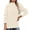 Beige, variant on IROINNID Reduced Womens Sweater Jumper Turtleneck Pullover Sweater Solid Color Comfy Mid-Length Long Sleeve High Collar Knit Top